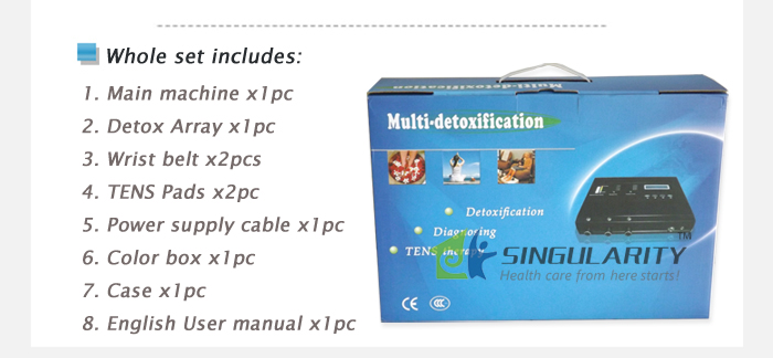 Dual screen ion detox foot spa(Dual system & screen ion cleanse with waistband)