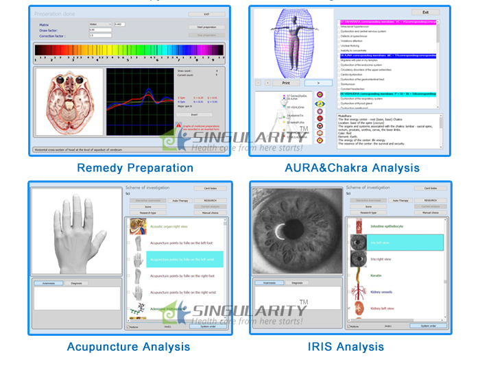 8D-NLS health analyzer with Aura and Chakra
