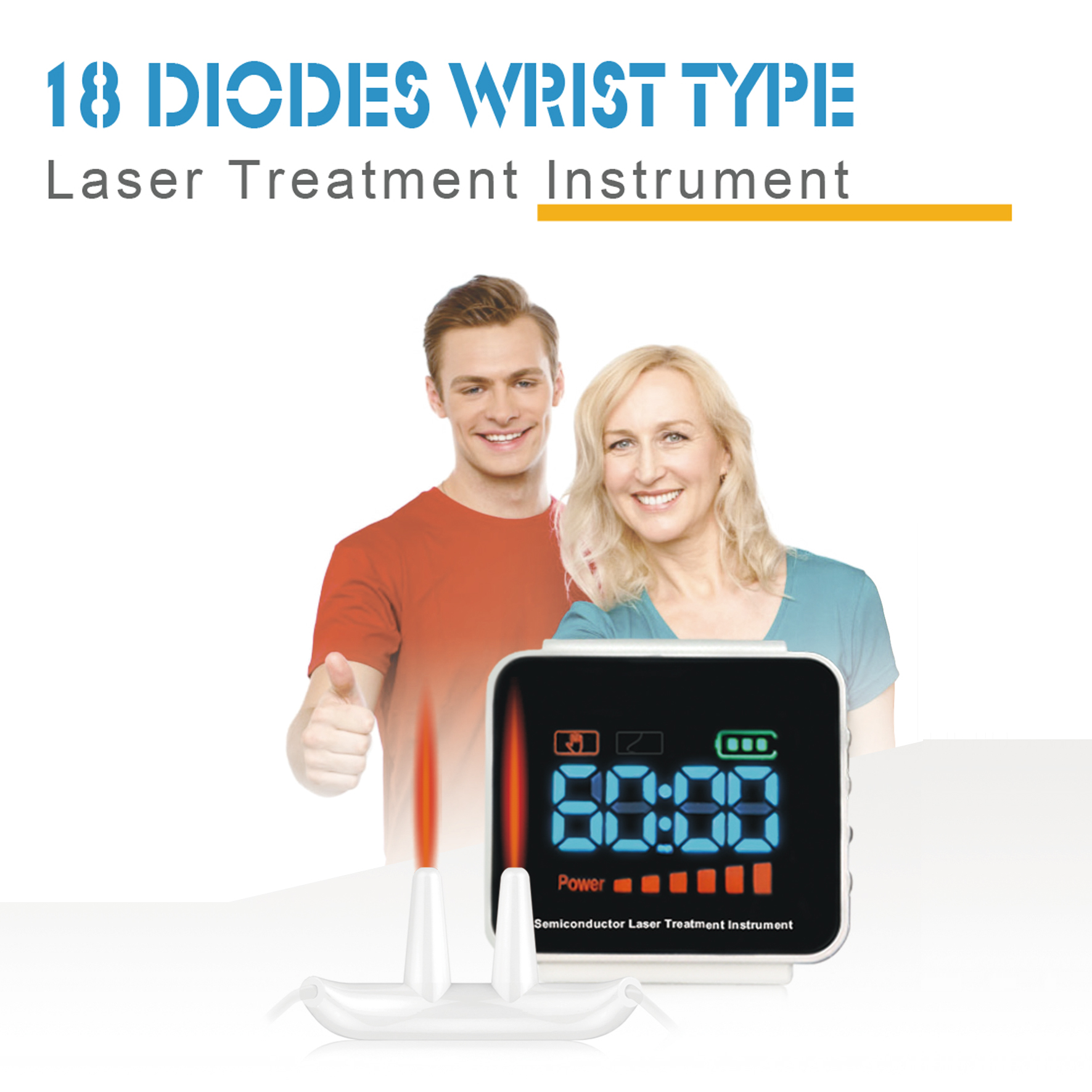 Semiconductor Laser Therapeutic Instrument-effectively treat heat and brain diseases